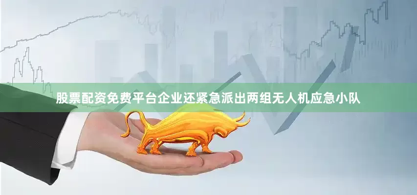 股票配资免费平台企业还紧急派出两组无人机应急小队