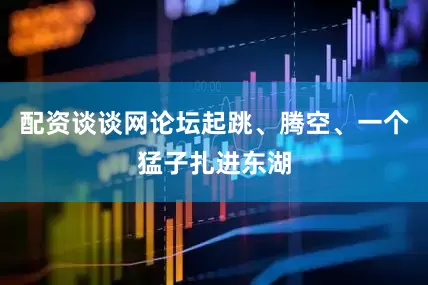 配资谈谈网论坛起跳、腾空、一个猛子扎进东湖